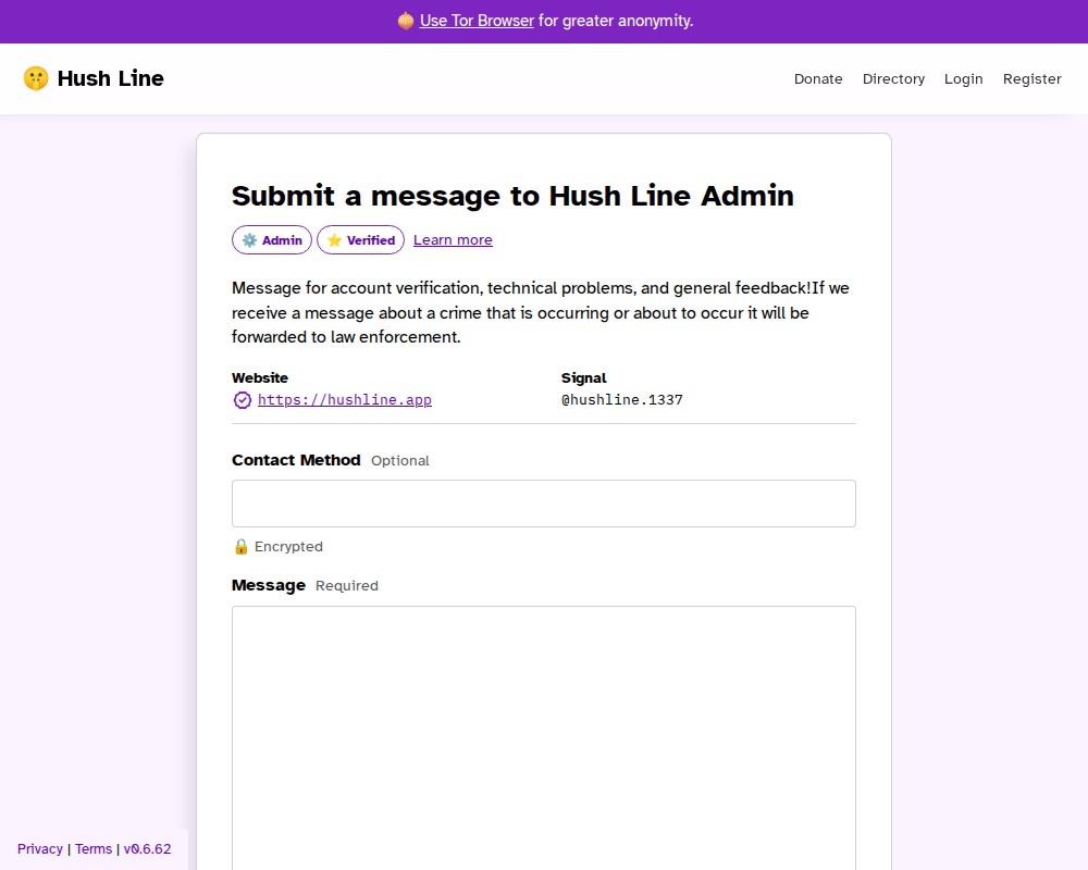 Message verification