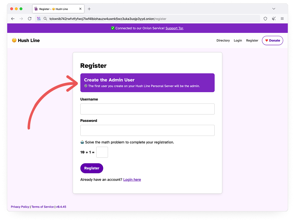 First Registration