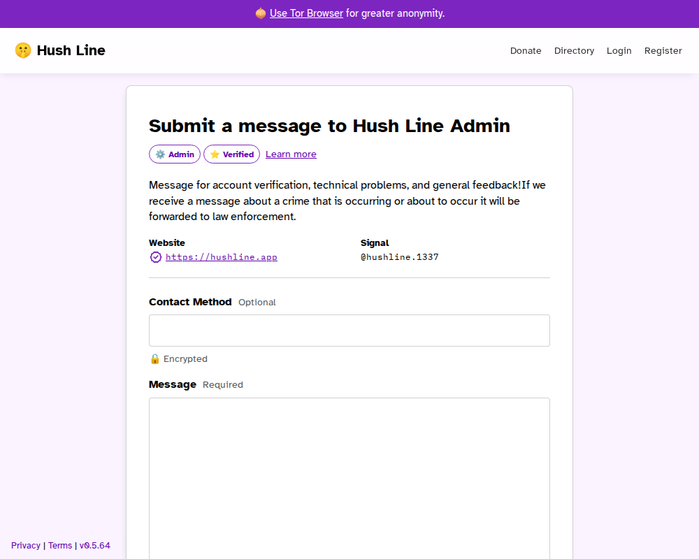 Message verification